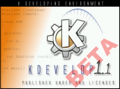 Kdevelop Splash Screen